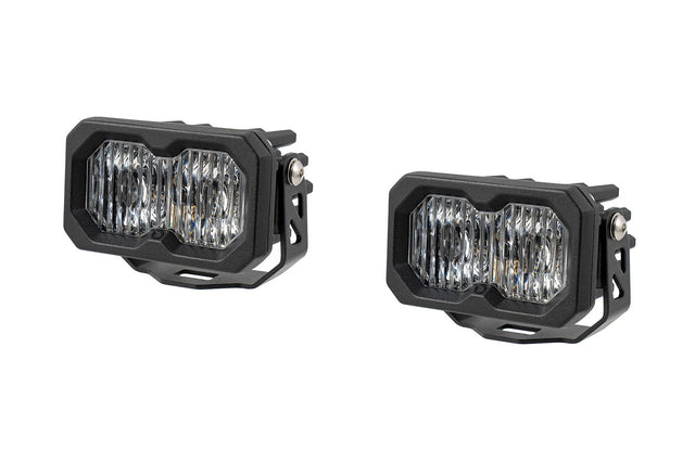 C2 2.0 SAE/DOT White Max Standard LED Pod (pair)