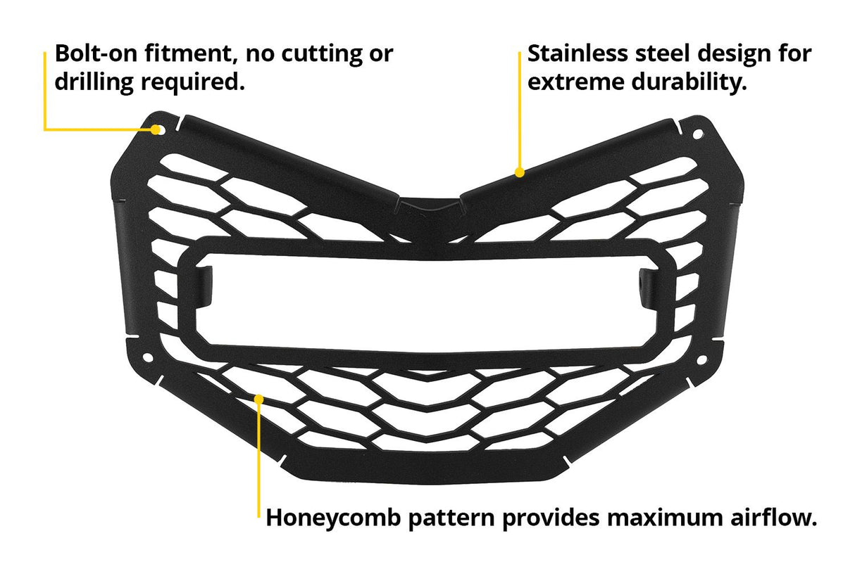 SS10 LED Grille Kit for 2017-2025 Can-Am Maverick X3