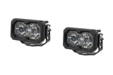 Stage Series C2 2" Sae/Dot Jaune Pod Led encastré (paire)