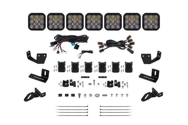 SS5 CrossLink Lightbar Kit for Prinsu/Sherpa Roof Racks