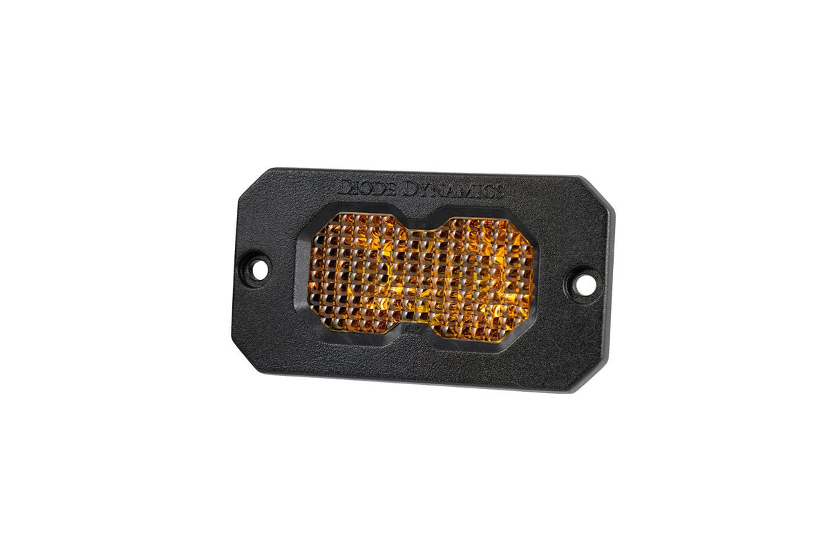 Stage Series C2 2" Sae/Dot Jaune Pod Led encastré (paire)