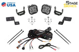 Stage Series Backlit Ditch Light Kit for 2021-2026 Ford F-150