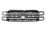 Calandre LED DRL XBG pour Dodge Ram HD (13-18) (noire)