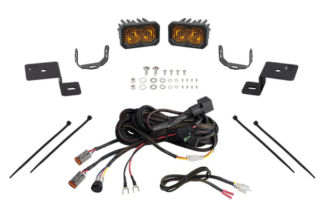 Stage Series Backlit Ditch Light Kit for 2021-2026 Ford F-150
