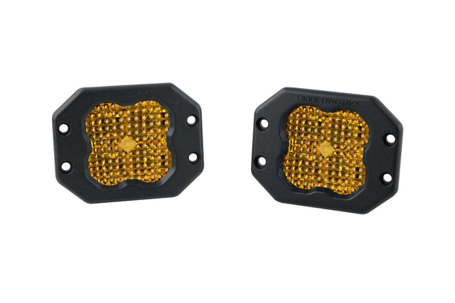 Stage Series 3" Ss3 Blanc Led Pod Encastré (Paire) 