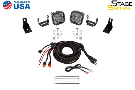 Stage Series Backlit Ditch Light Kit for 2022-2024 Ford Maverick