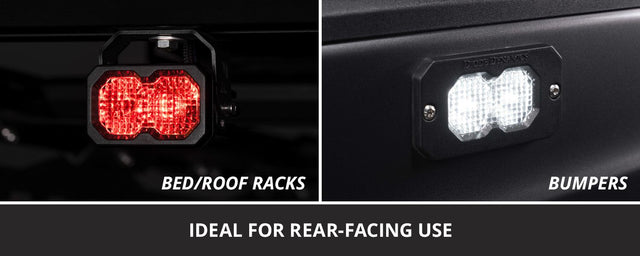 C2R White Flood Standard LED Pod (one)