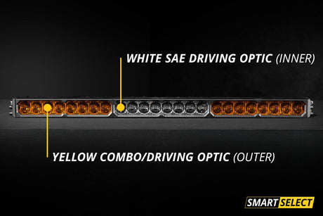SS50 Dual-Color LED Light Bar (one)