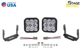 SS5 White Pro LED Pod (pair)