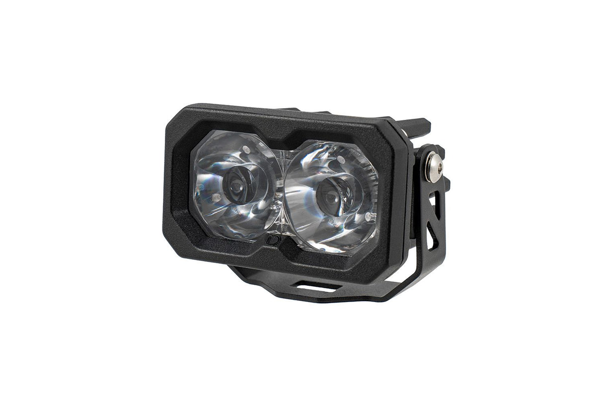 Stage Series C2 2" Sae/Dot Jaune Pod Led encastré (paire)
