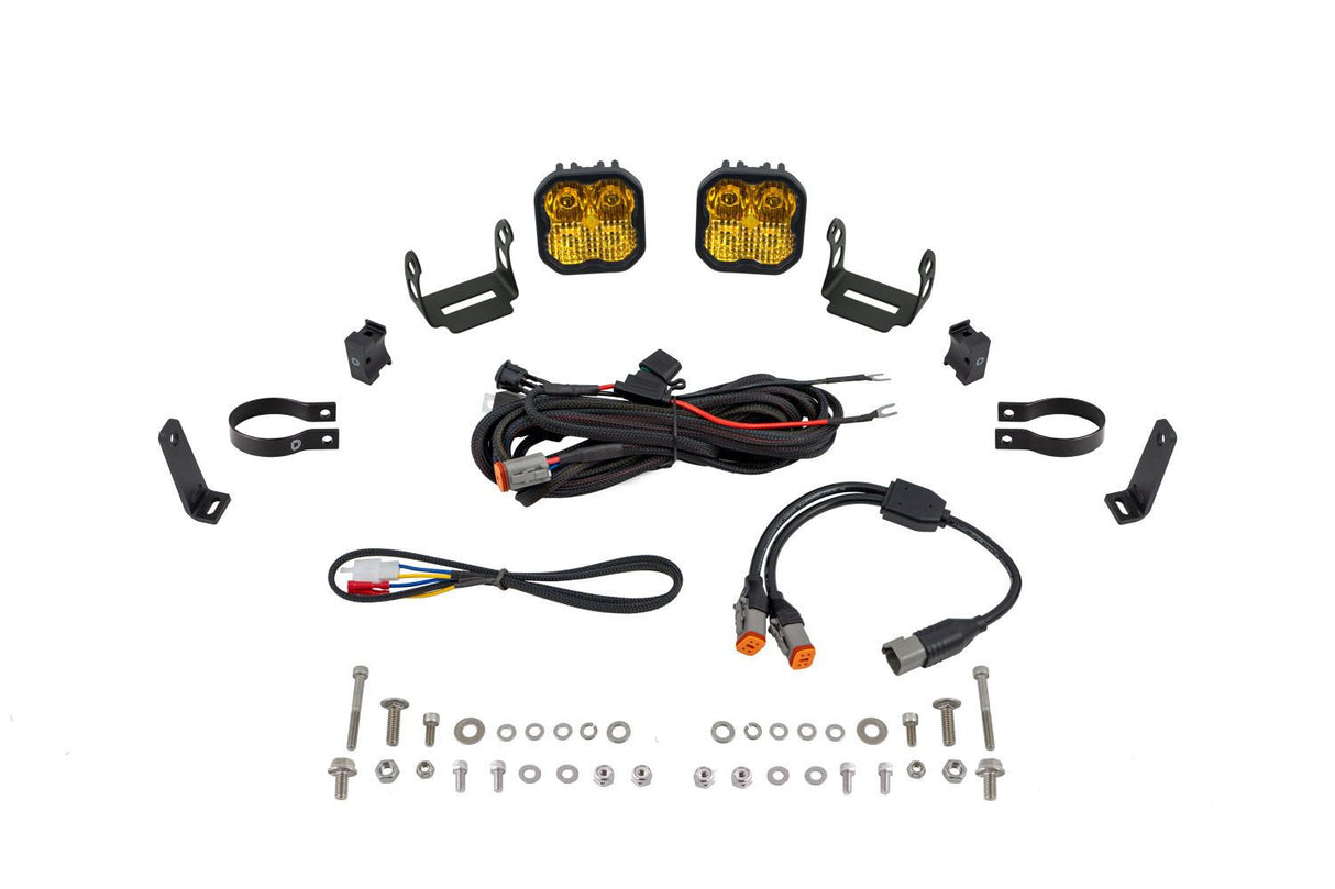 SS3 Universal Roll Bar Bumper Light Kit