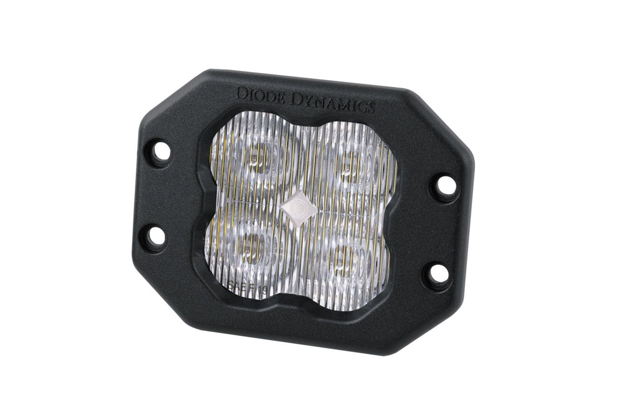 Stage Series 3" Ss3 Blanc Led Pod Encastré (Paire) 