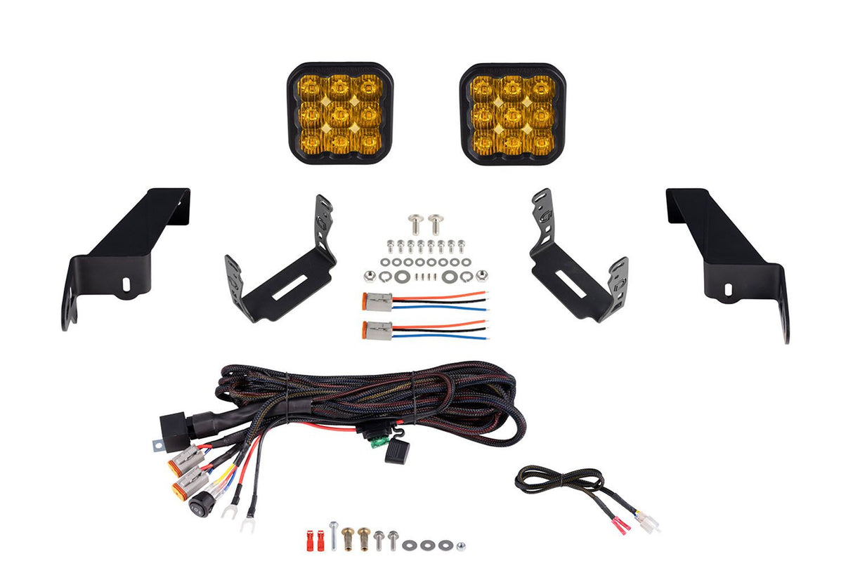 Kit de barre lumineuse LED pour pare-chocs Jeep Jl 2018-2022 Wrangler