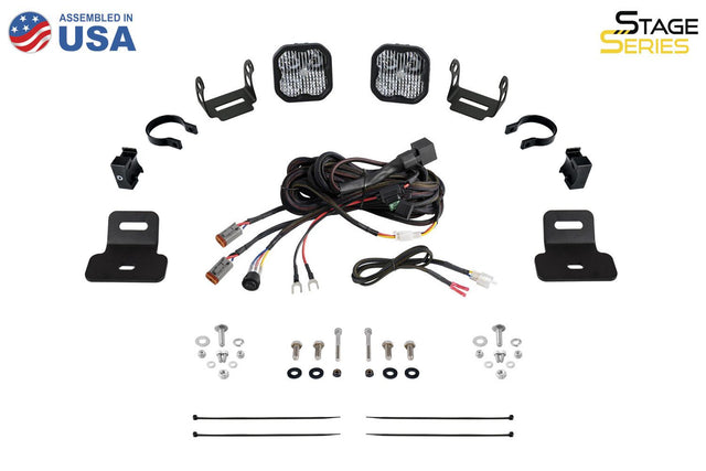 Stage Series A-Pillar Pod Kit for 2017-2025 Can-Am Maverick X3
