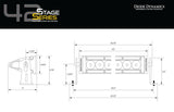 Stage Series 42" White Light Bar CLEARANCE