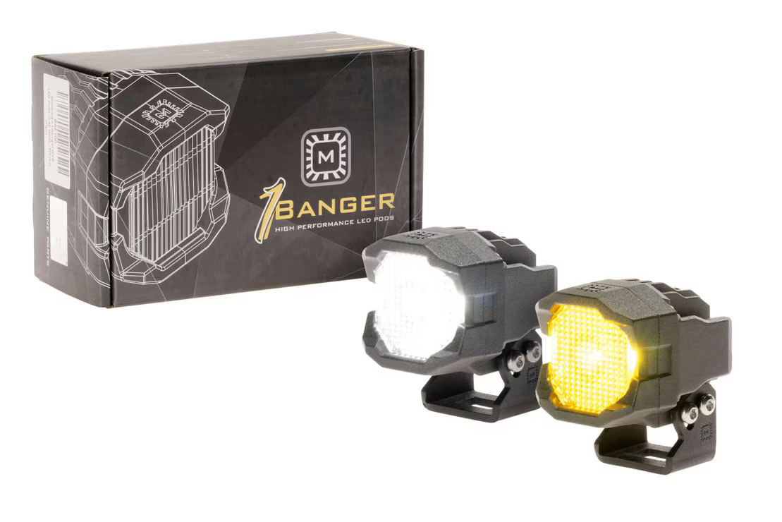 Paire de pods LED Morimoto 1Banger (universels)