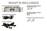 2023+ Ford Super Duty XBG LED DRL Grille (Chrome)