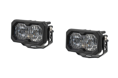 C2 2.0 SAE/DOT White Pro Standard LED Pod (pair)