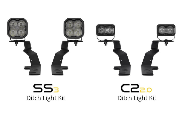 Stage Series Backlit Ditch Light Kit for 2017-2022 Ford Super Duty