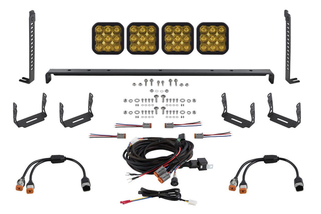 SS5 Stealth Grille LED Pod Kit for 2014-2024 Toyota 4Runner