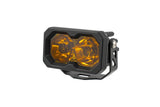 Stage Series C2 2" Sae/Dot Jaune Pod Led encastré (paire)