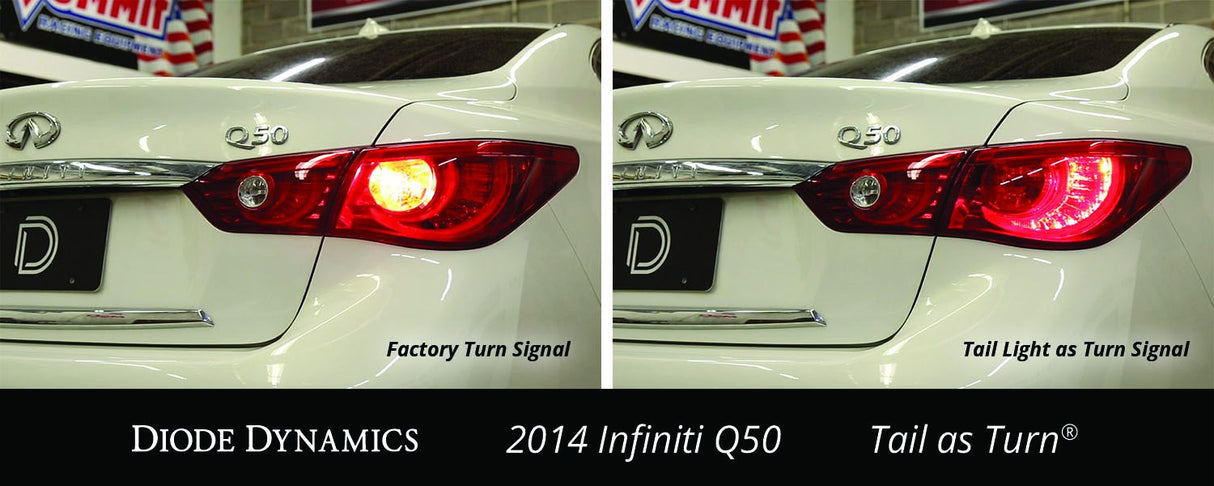 2014-2017 Infiniti Q50 Tail as Turn Module (USDM) (pair)