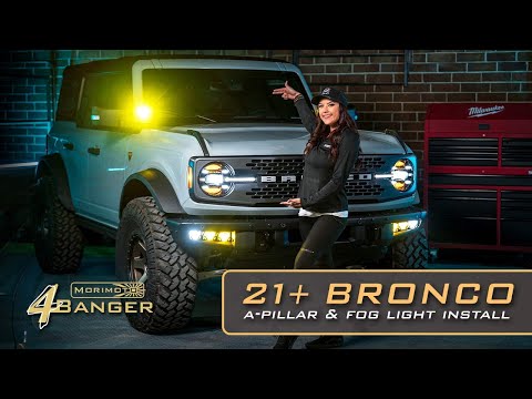 Système de feux de fossé à LED 4Banger : Ford Bronco (2021+)