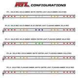 RTL LED Rear Light Bar - Universal