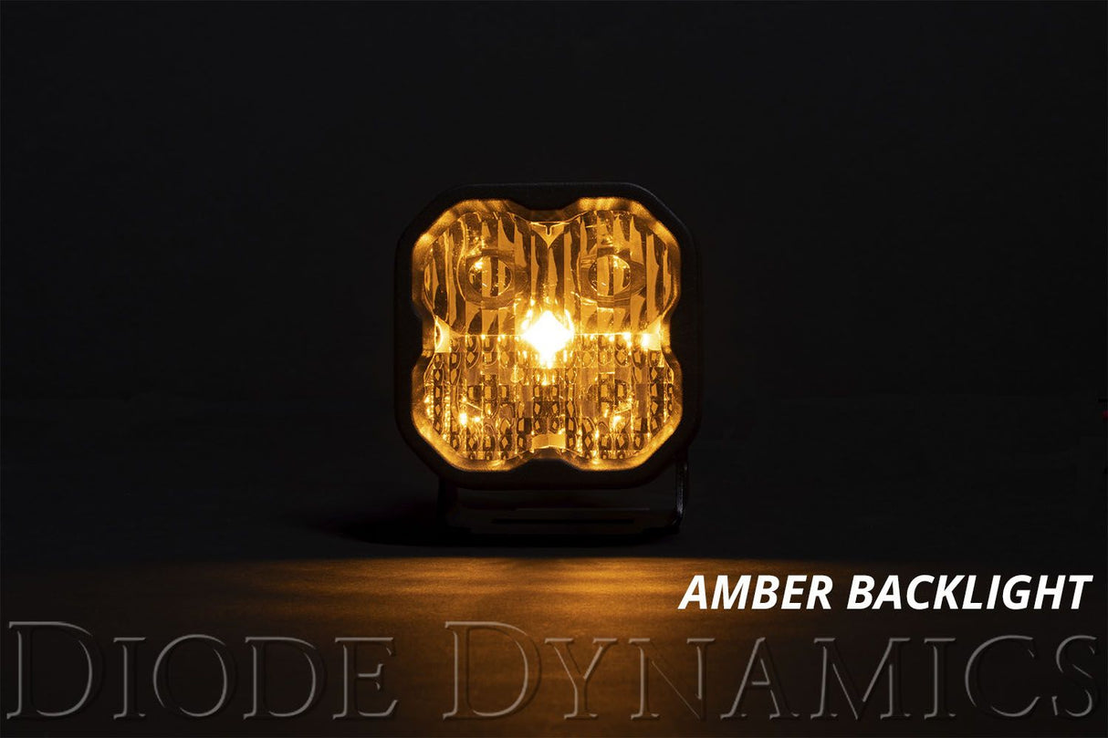 Stage Series 3" Ss3 Blanc Led Pod Encastré (Paire) 