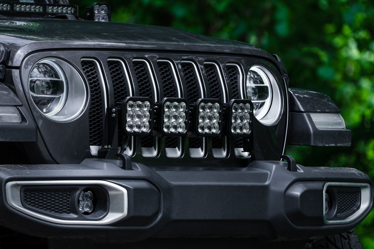 Stage Series Grille Bracket Kit for 2018-2026 Jeep JL Wrangler