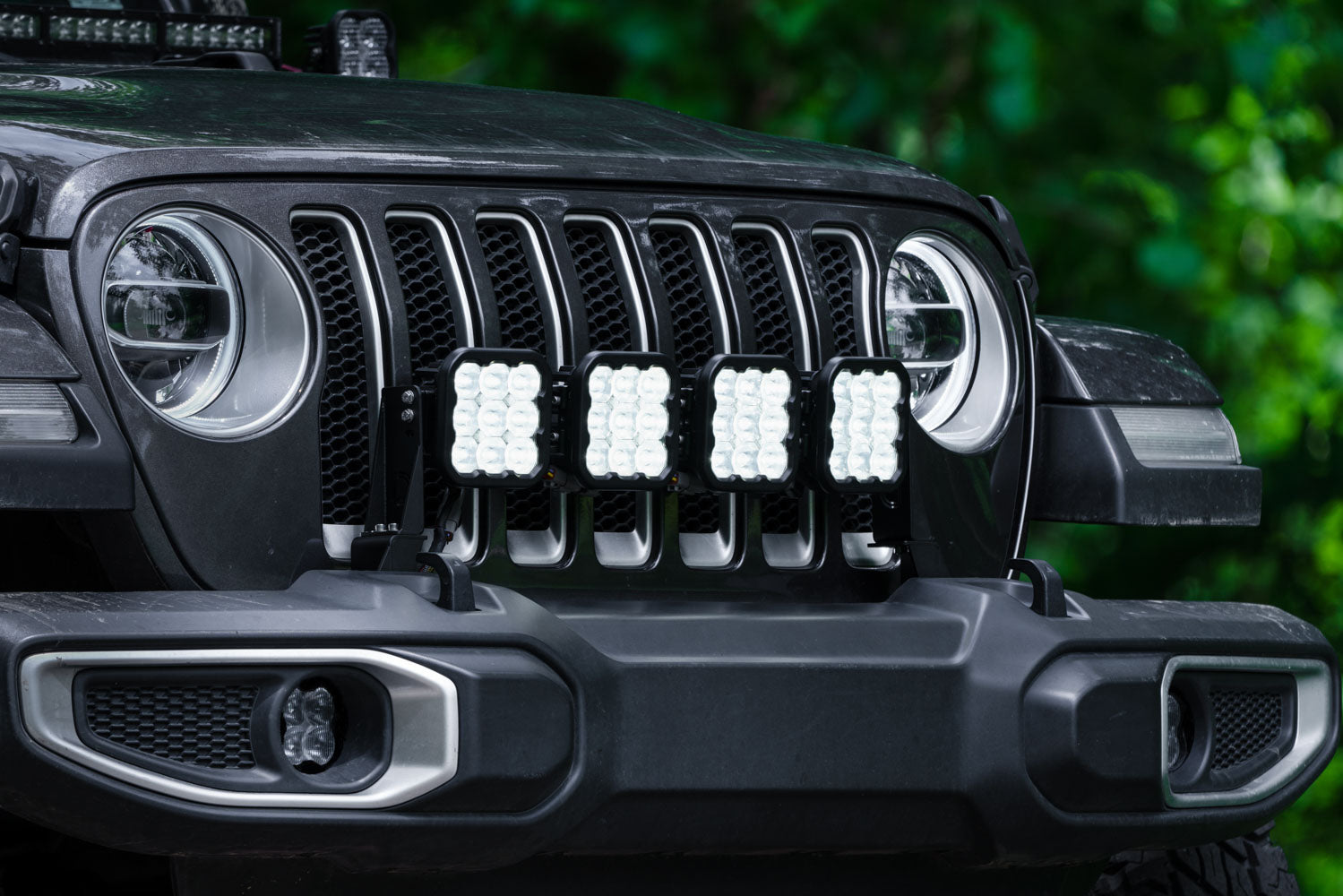 Stage Series Grille Bracket Kit for 2020-2026 Jeep Gladiator