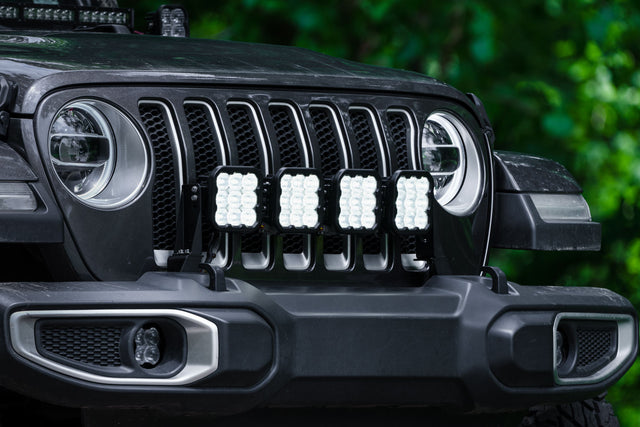 Stage Series Grille Bracket Kit for 2020-2026 Jeep Gladiator