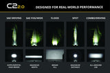 C2 2.0 SAE Yellow Pro Standard LED Pod (one)