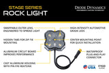 Stage Series Single-Color LED Rock Light (one)