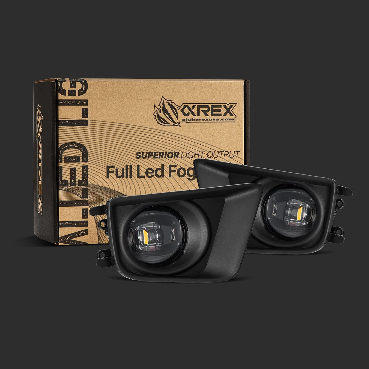 Universal Toyota/Lexus/Scion DoubleTap Dual Color LED Projector Fog Lights