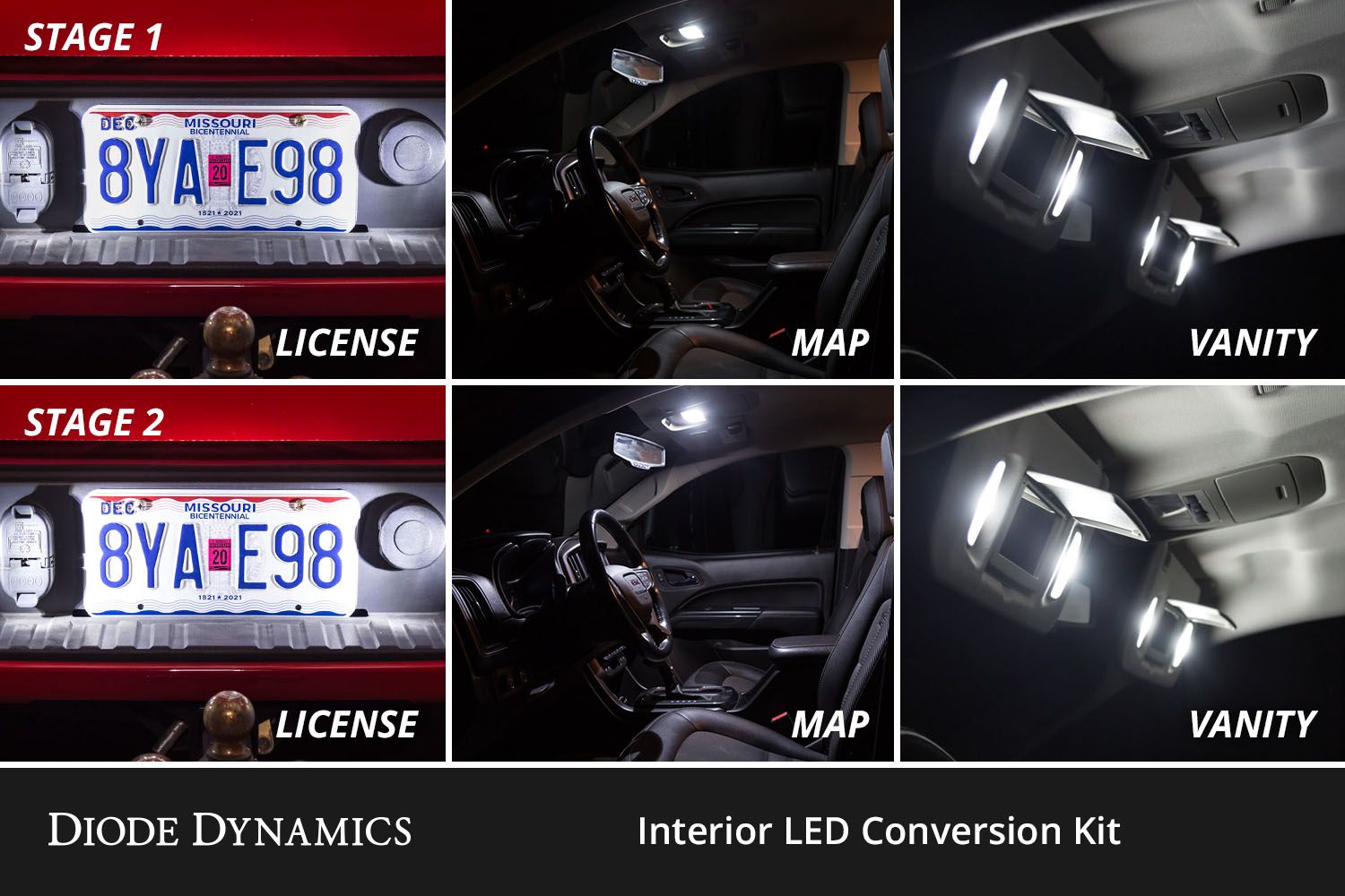 Kit de conversion LED intérieur pour Ford Raptor 2017-2020