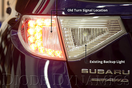 Tail as Turn® Kit w/ Backup for 2008-2014 Subaru WRX/STi Hatchback Stage 2