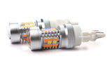 1157: Silver Series Switchback Turn Signal LED Bulbs