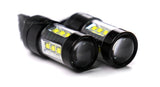 Ampoules LED inversées série noire 7443/7440 (paire)