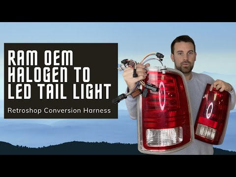Ram Oem Led Taillight Conversion Harness